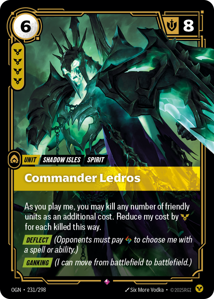 Commander Ledros OGN-231/298 – Origins – Foil