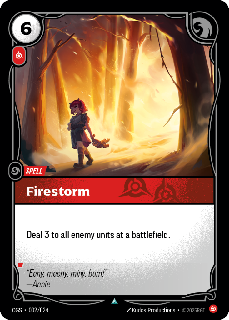 Firestorm OGS-002/024 – Proving Grounds – Non-Foil