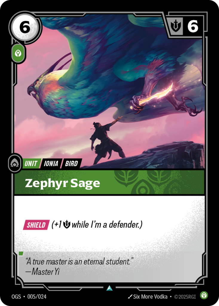 Zephyr Sage OGS-005/024 – Proving Grounds – Non-Foil