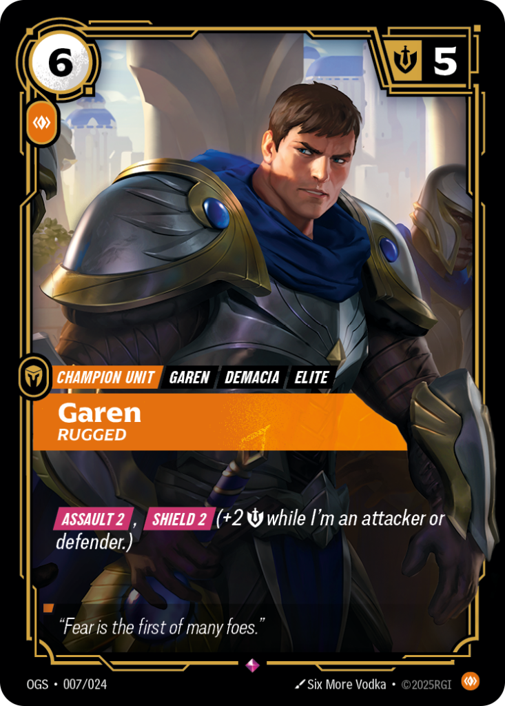 Garen, Rugged OGS-007/024 – Proving Grounds – Non-Foil