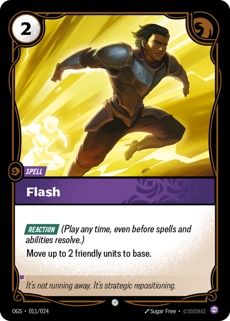 Flash OGS-011/024 – Proving Grounds – Non-Foil