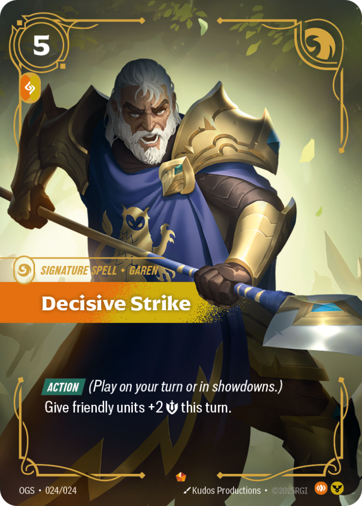Decisive Strike OGS-024/024 – Proving Grounds – Non-Foil