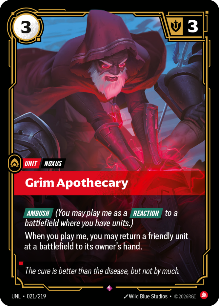 Grim Apothecary UNL-021/219 – Unleashed – Foil