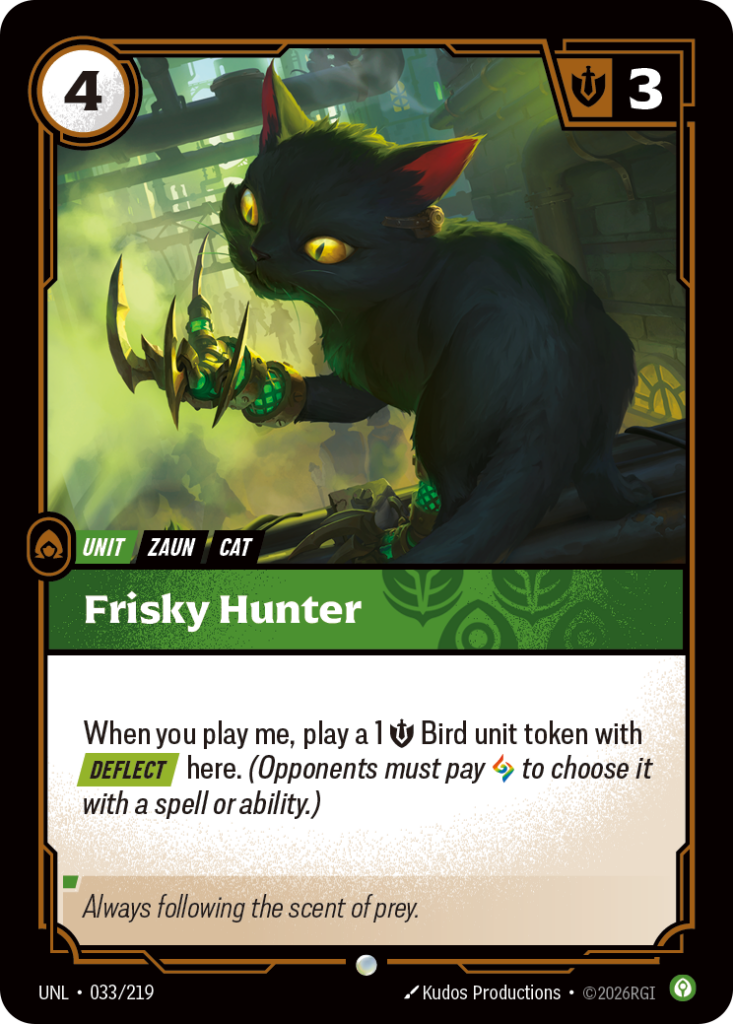 Frisky Hunter UNL-033/219 – Unleashed – Non-Foil