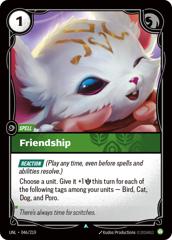 Friendship UNL-046/219 – Unleashed – Non-Foil