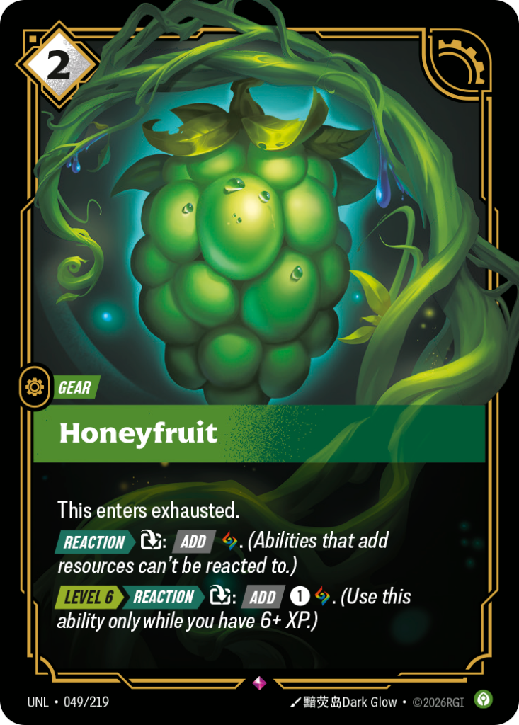 Honeyfruit UNL-049/219 – Unleashed – Foil