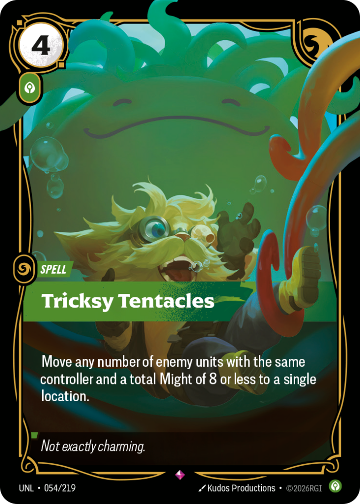 Tricksy Tentacles UNL-054/219 – Unleashed – Foil