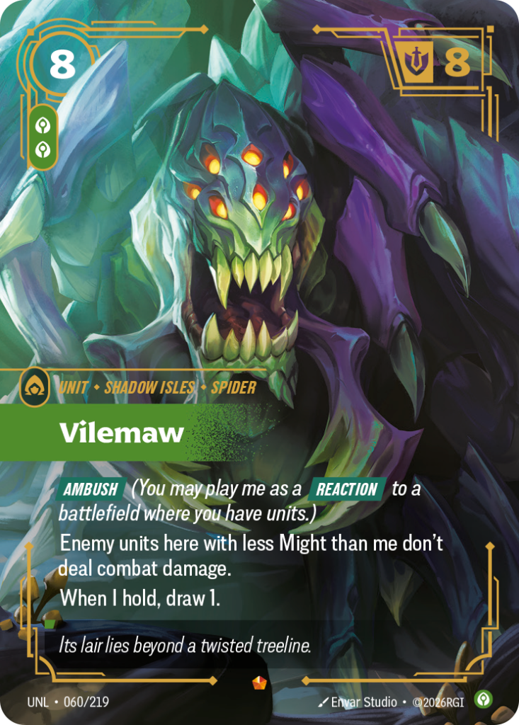 Vilemaw UNL-060/219 – Unleashed – Foil
