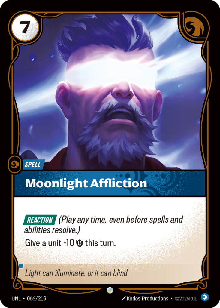 Moonlight Affliction UNL-066/219 – Unleashed – Foil
