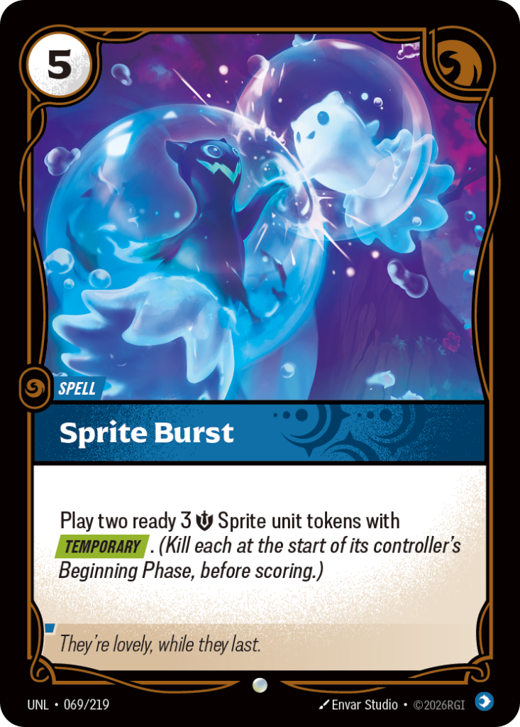 Sprite Burst UNL-069/219 – Unleashed – Non-Foil