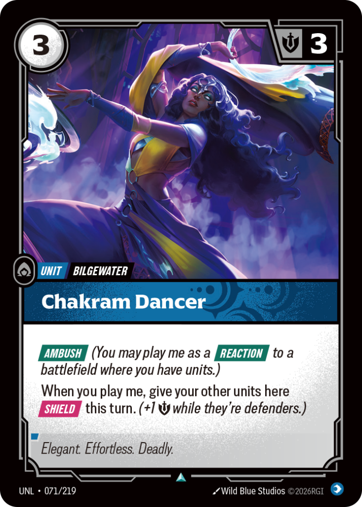 Chakram Dancer UNL-071/219 – Unleashed – Non-Foil