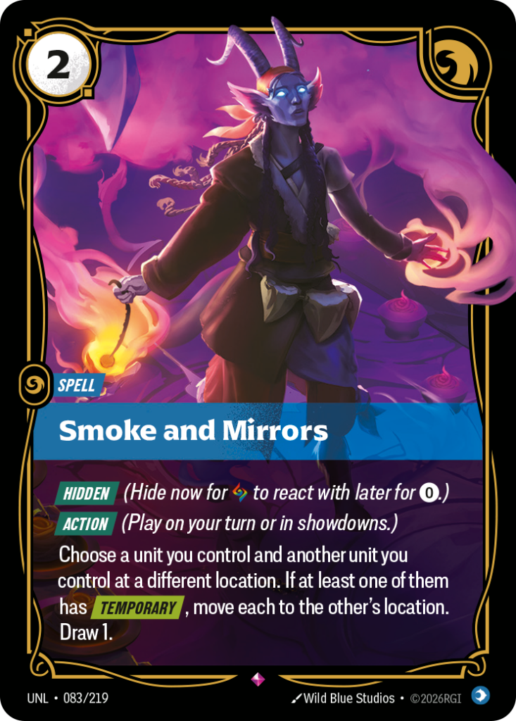 Smoke and Mirrors UNL-083/219 – Unleashed – Foil