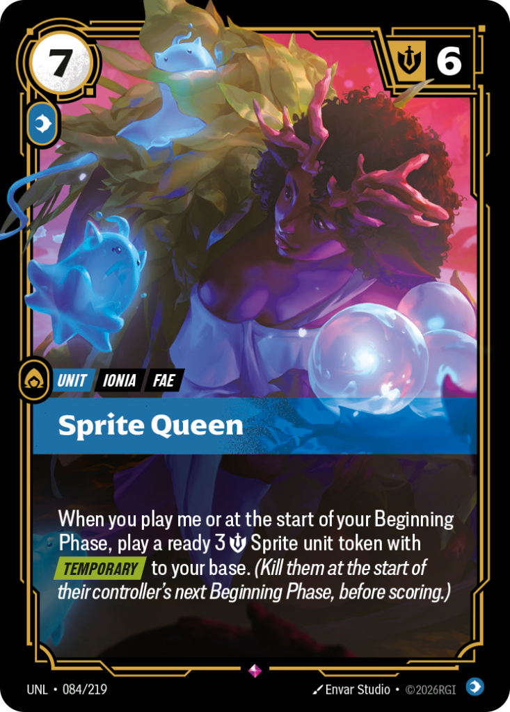 Sprite Queen UNL-084/219 – Unleashed – Foil