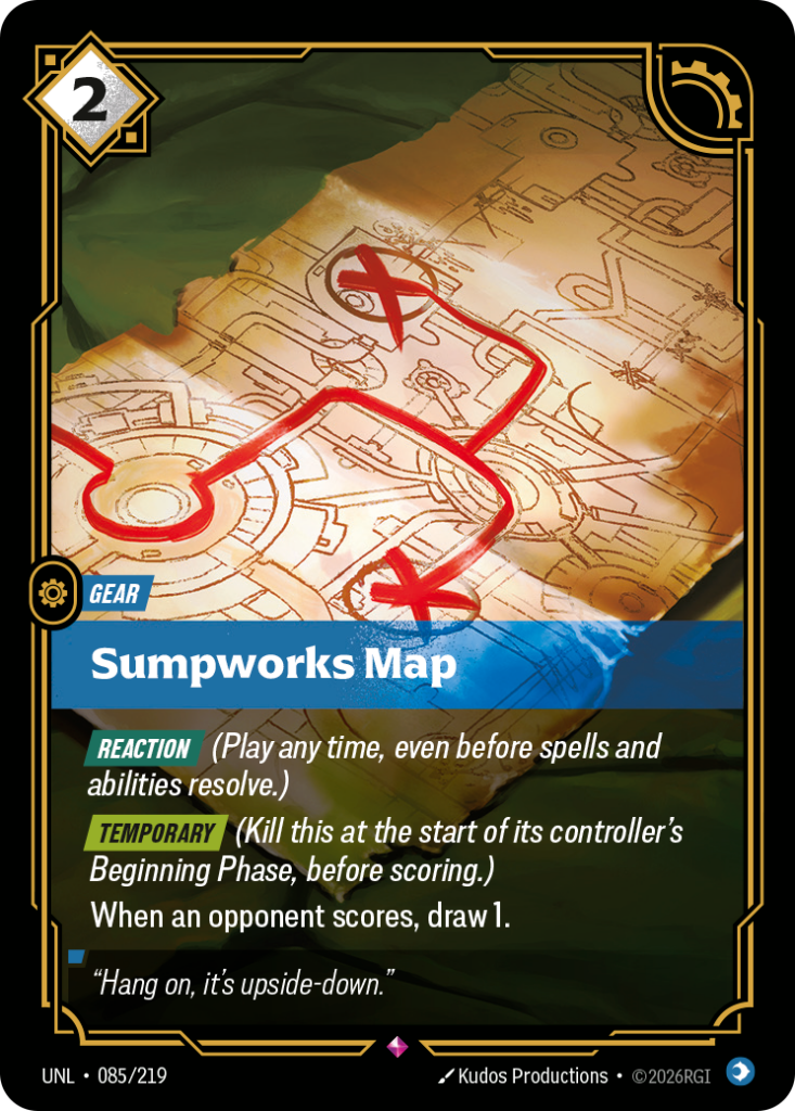 Sumpworks Map UNL-085/219 – Unleashed – Foil