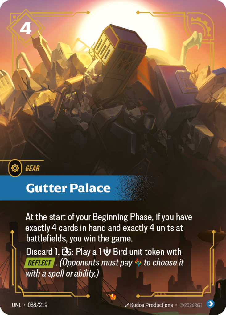 Gutter Palace UNL-088/219 – Unleashed – Foil