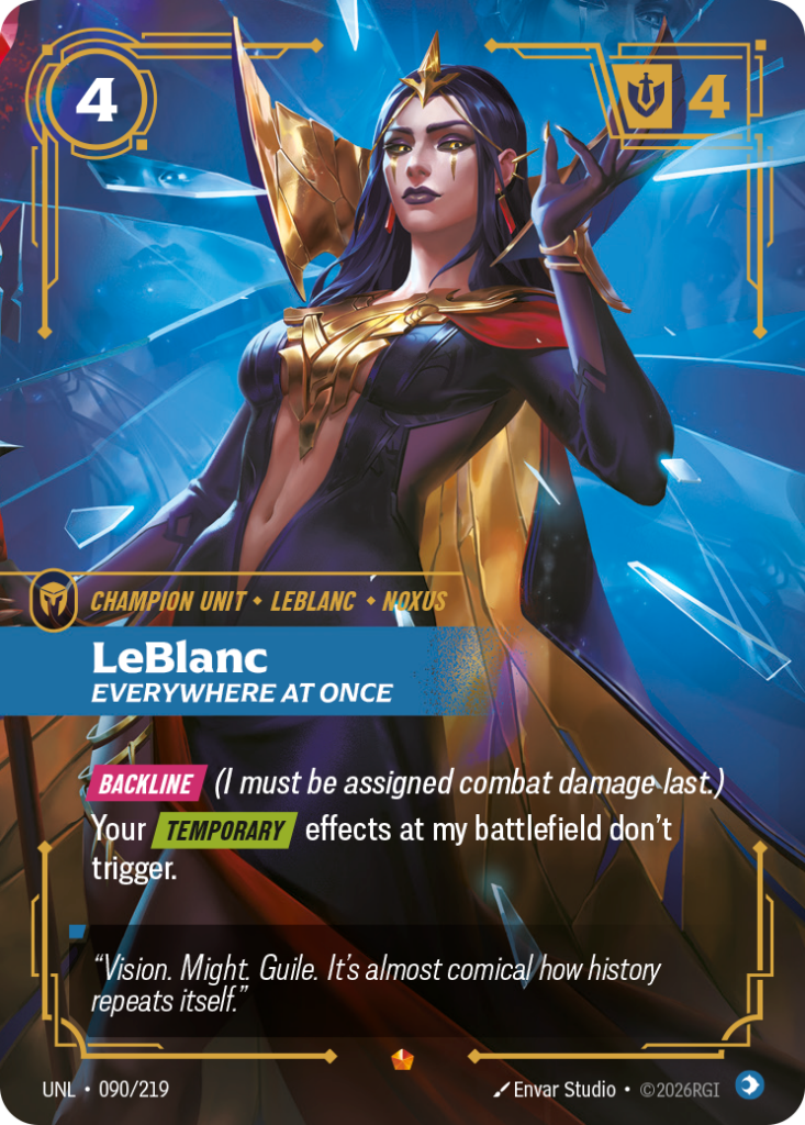LeBlanc, Everywhere at Once UNL-090/219 – Unleashed – Foil