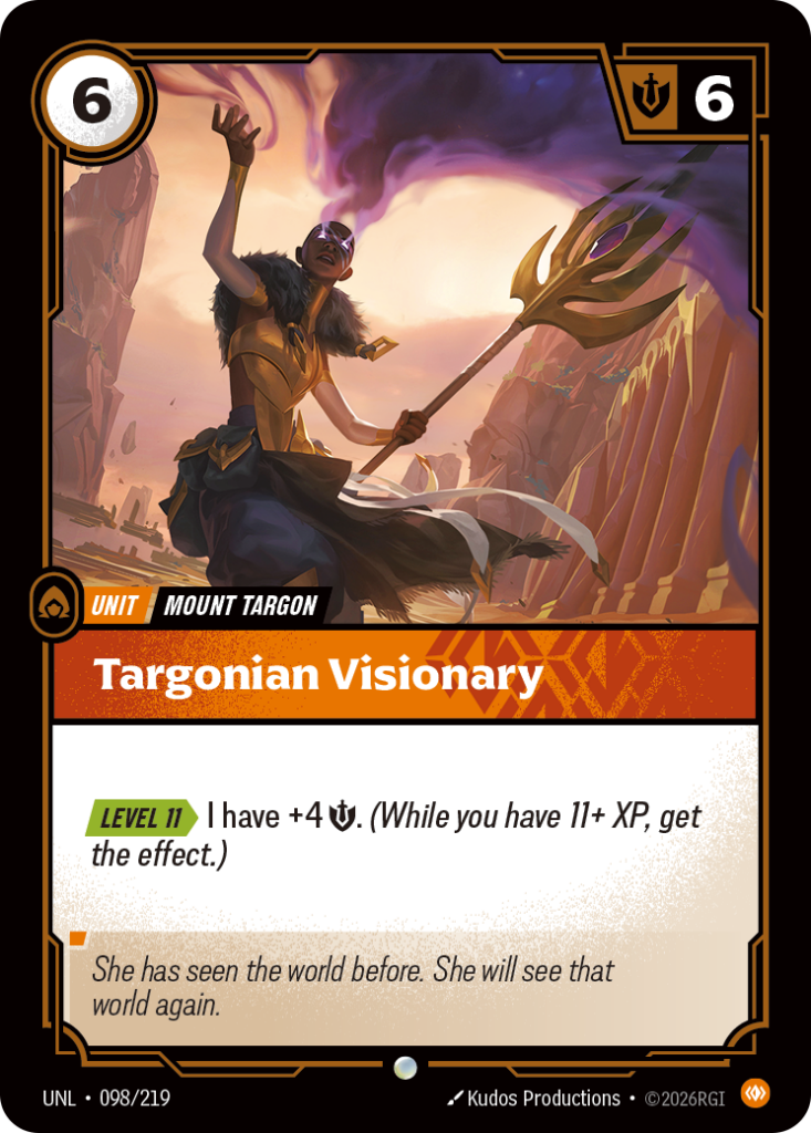 Targonian Visionary UNL-098/219 – Unleashed – Non-Foil