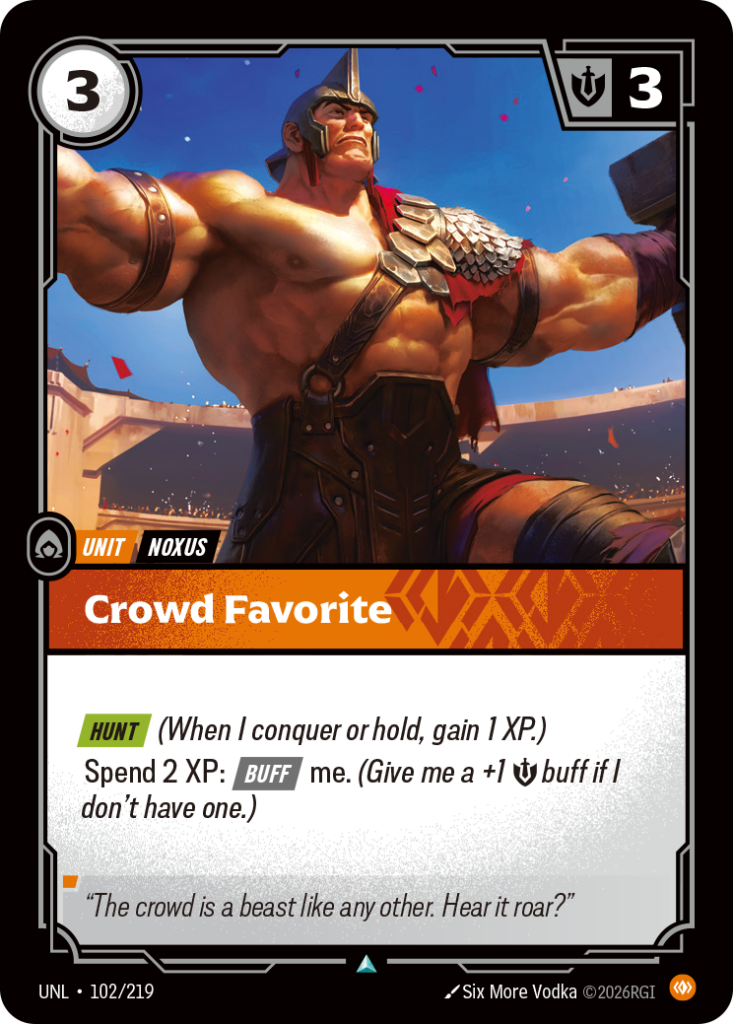 Crowd Favorite UNL-102/219 – Unleashed – Non-Foil