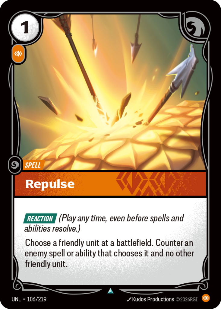 Repulse UNL-106/219 – Unleashed – Non-Foil