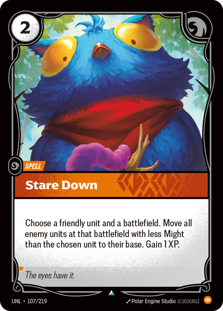 Stare Down UNL-107/219 – Unleashed – Non-Foil