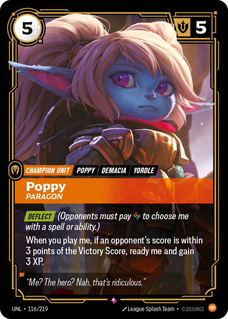 Poppy, Paragon UNL-116/219 – Unleashed – Foil