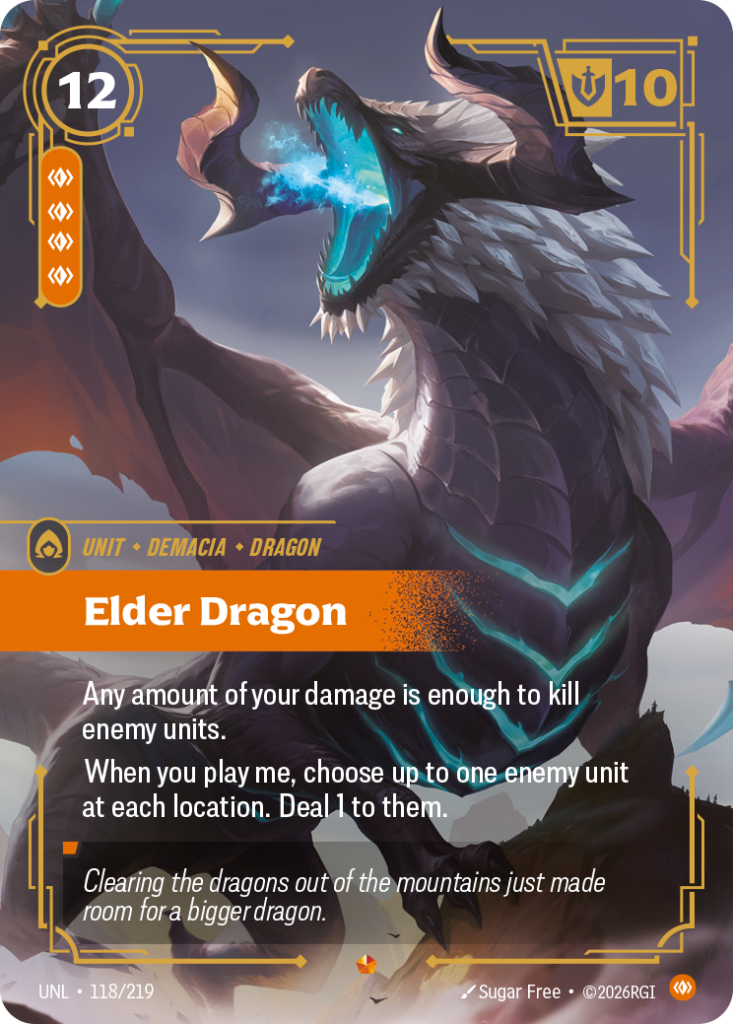 Elder Dragon UNL-118/219 – Unleashed – Foil