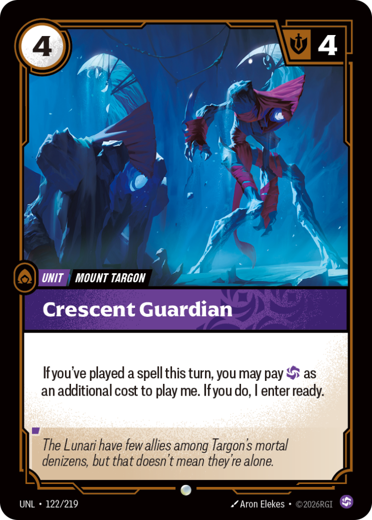 Crescent Guardian UNL-122/219 – Unleashed – Non-Foil