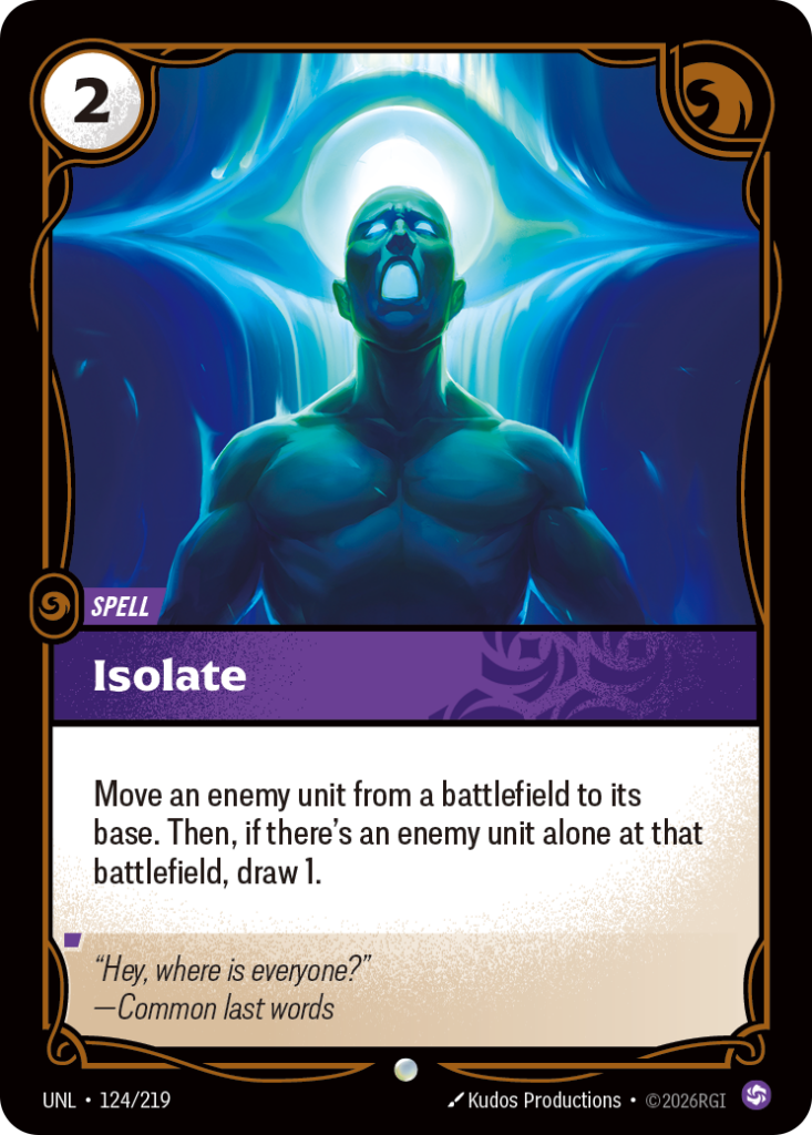 Isolate UNL-124/219 – Unleashed – Foil