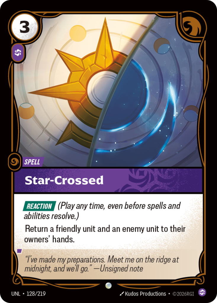 Star-Crossed UNL-128/219 – Unleashed – Non-Foil