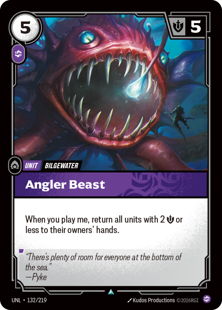 Angler Beast UNL-132/219 – Unleashed – Non-Foil