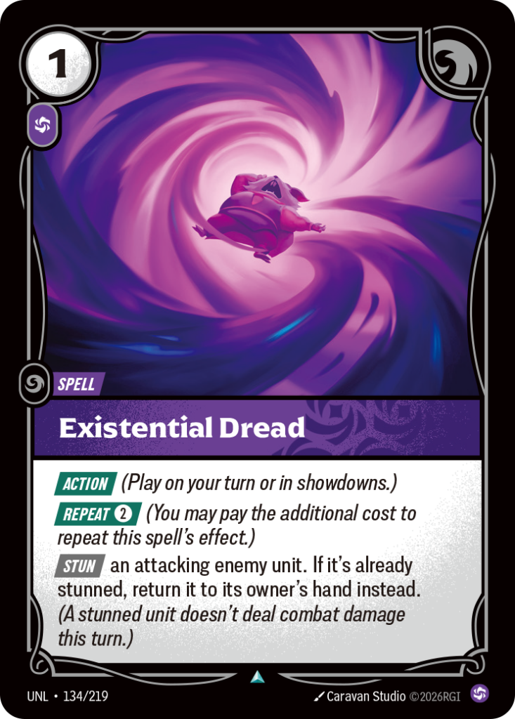 Existential Dread UNL-134/219 – Unleashed – Foil