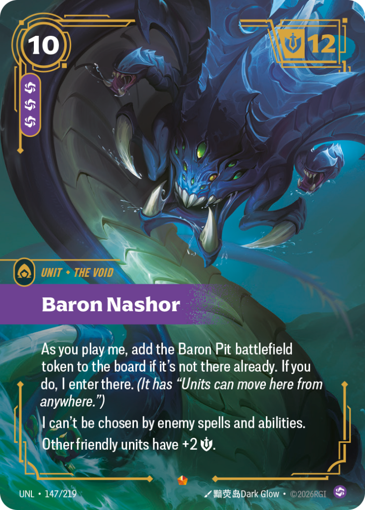 Baron Nashor UNL-147/219 – Unleashed – Foil