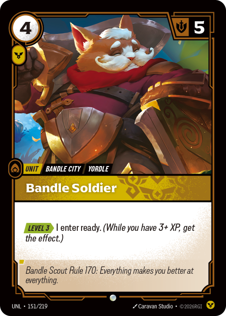 Bandle Soldier UNL-151/219 – Unleashed – Non-Foil