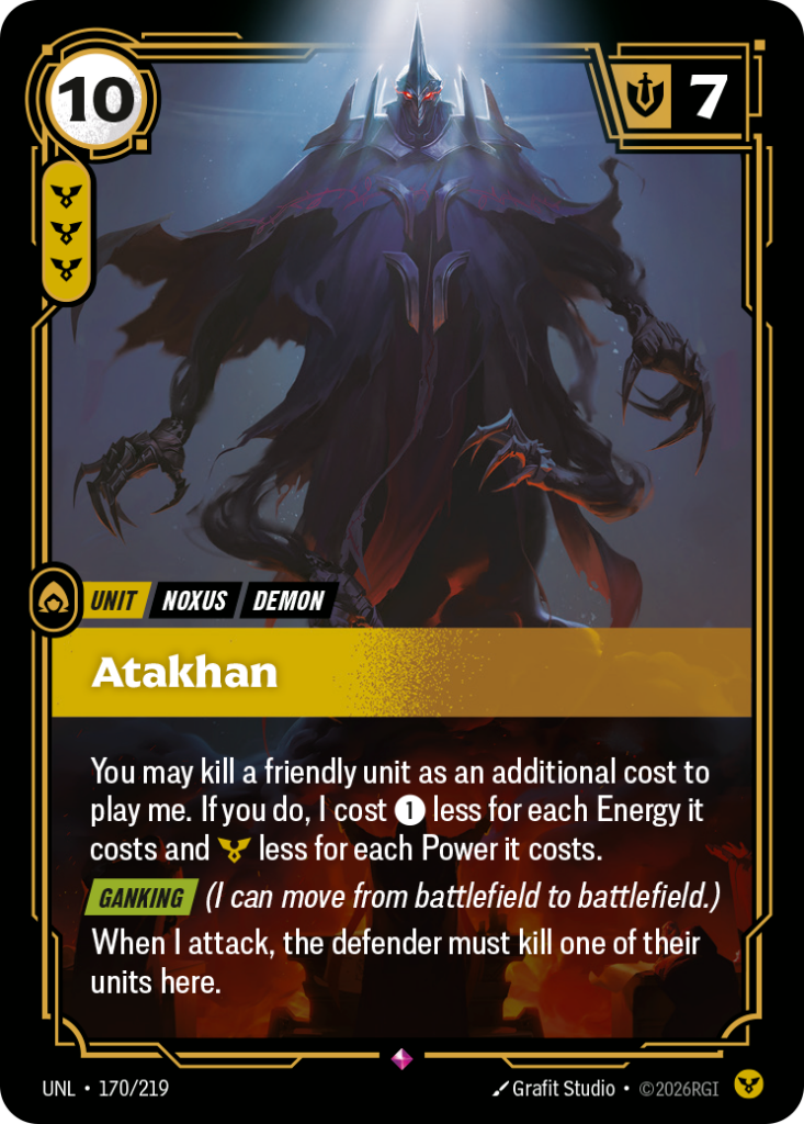 Atakhan UNL-170/219 – Unleashed – Foil