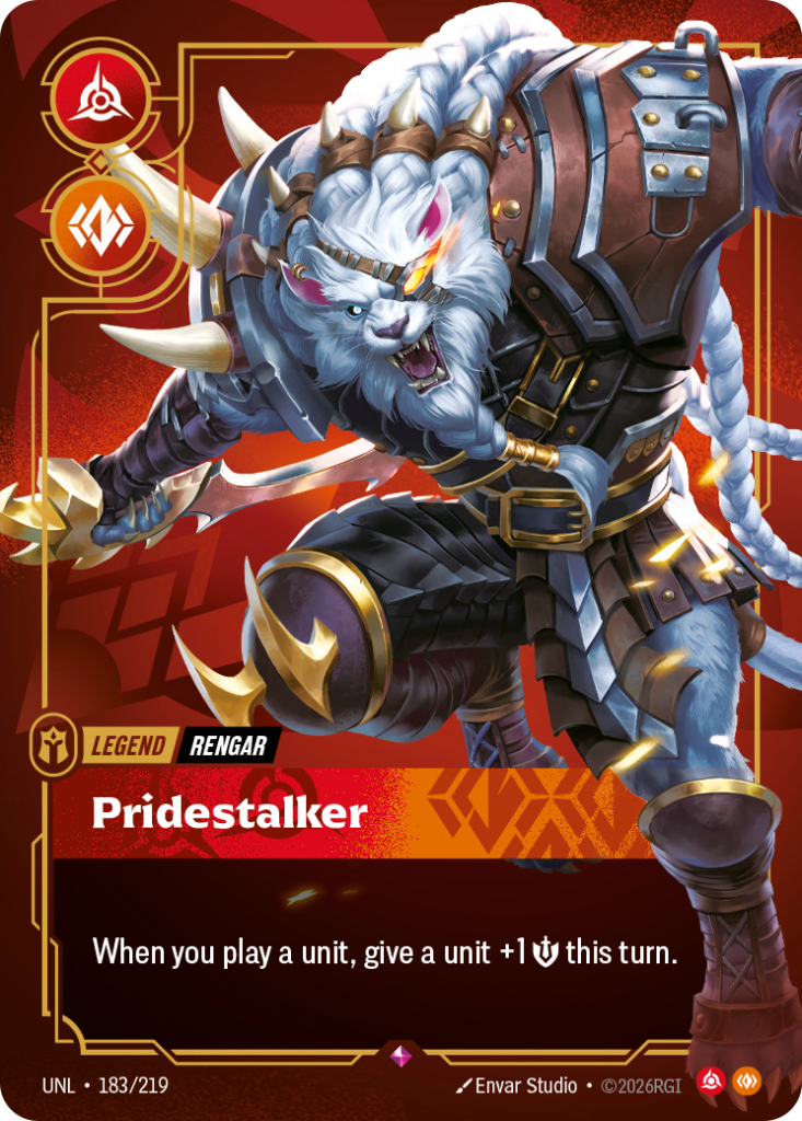 Pridestalker UNL-183/219 – Unleashed – Foil
