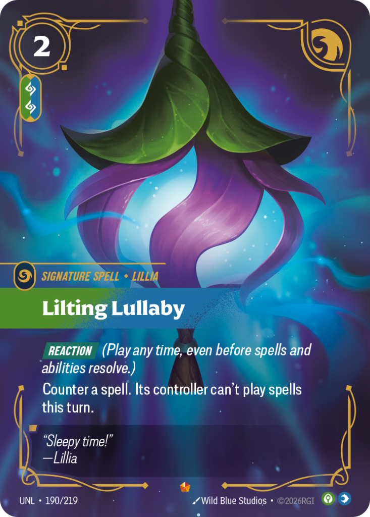 Lilting Lullaby UNL-190/219 – Unleashed – Foil