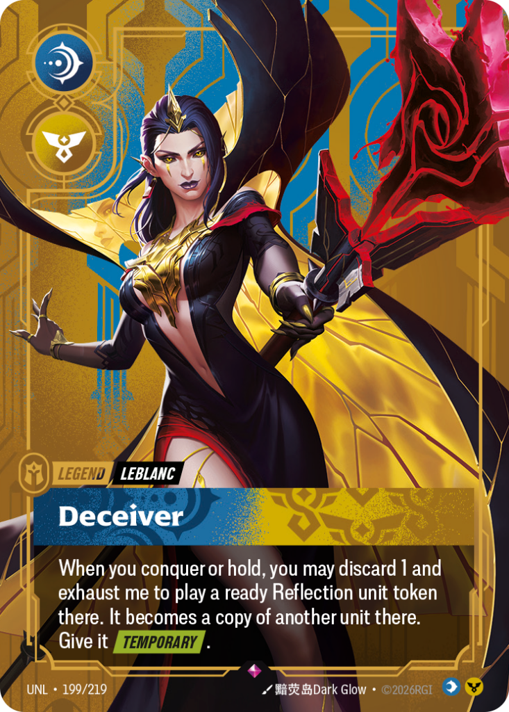 Deceiver UNL-199/219 – Unleashed – Foil