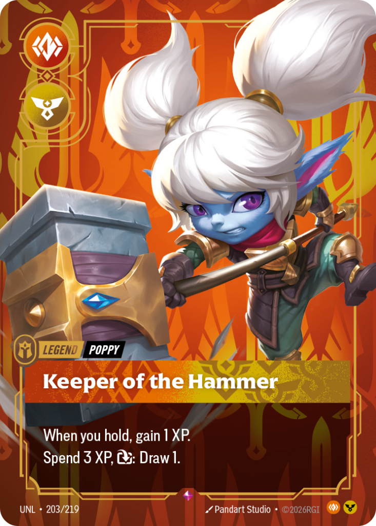 Keeper of the Hammer UNL-203/219 – Unleashed – Foil