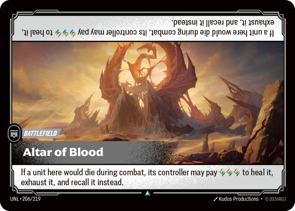 Altar of Blood UNL-206/219 – Unleashed – Foil