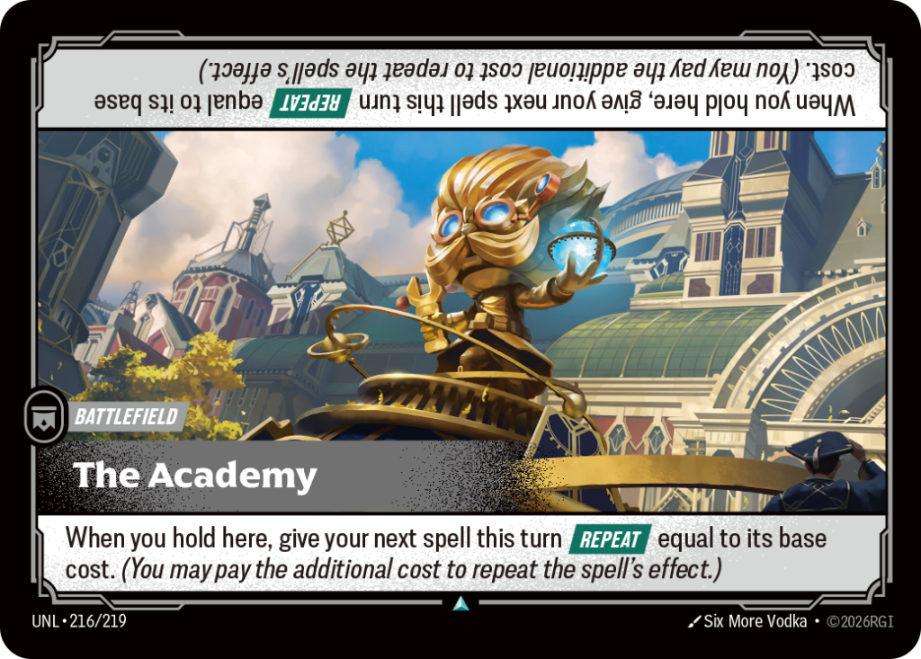 The Academy UNL-216/219 – Unleashed – Non-Foil