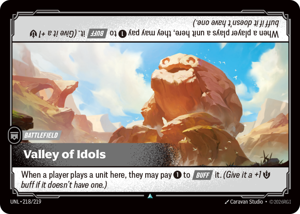 Valley of Idols UNL-218/219 – Unleashed – Non-Foil