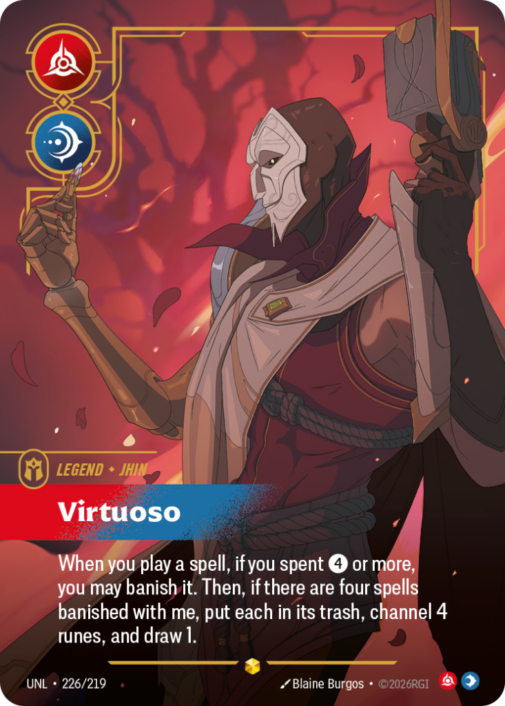 Virtuoso UNL-226/219 – Unleashed – Overnumbered Foil