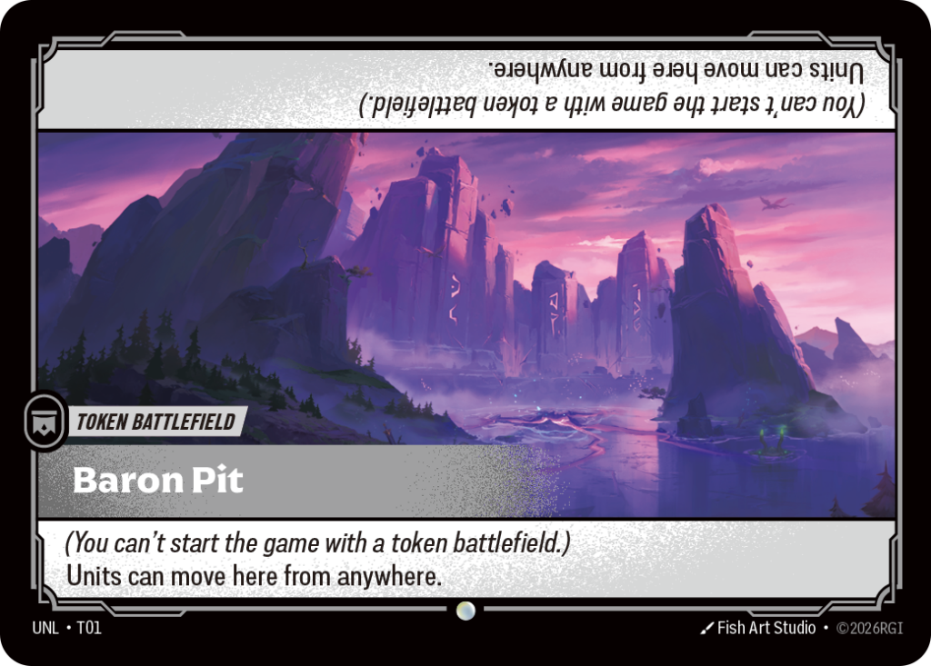 Baron Pit UNL-T01 – Unleashed – Token