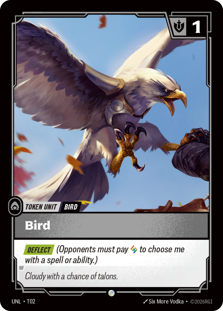 Bird UNL-T02 – Unleashed – Token