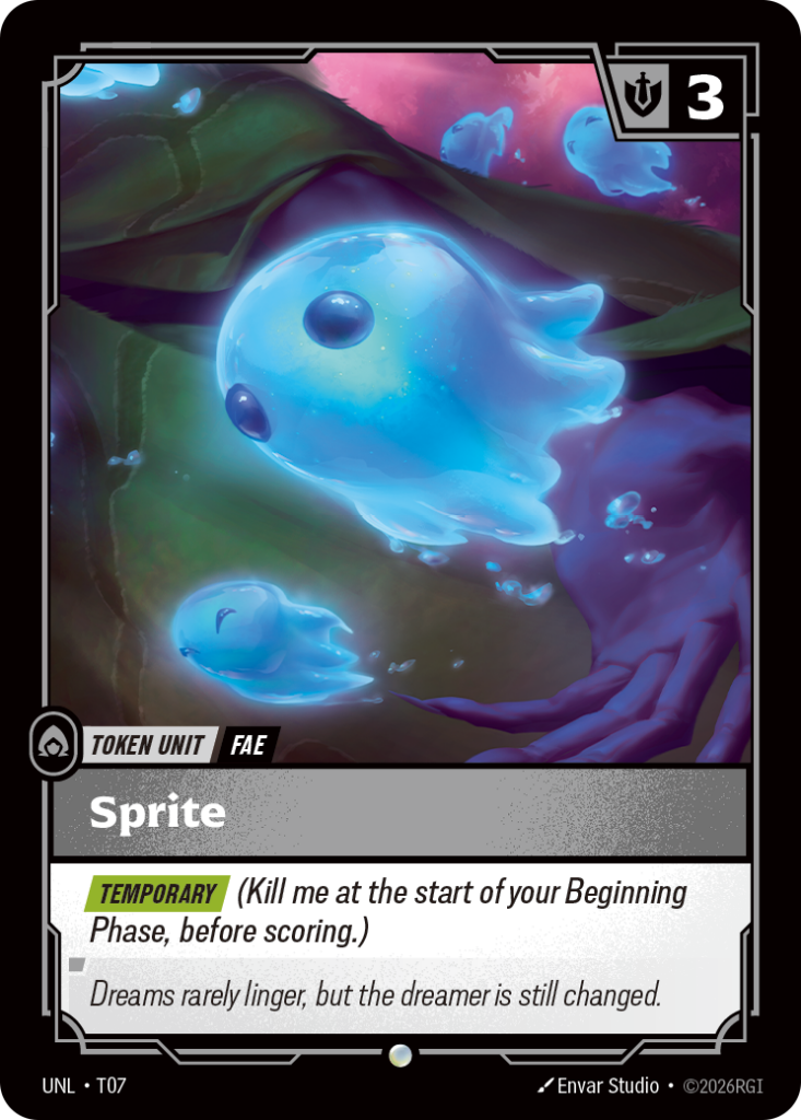 Sprite UNL-T07 – Unleashed – Token
