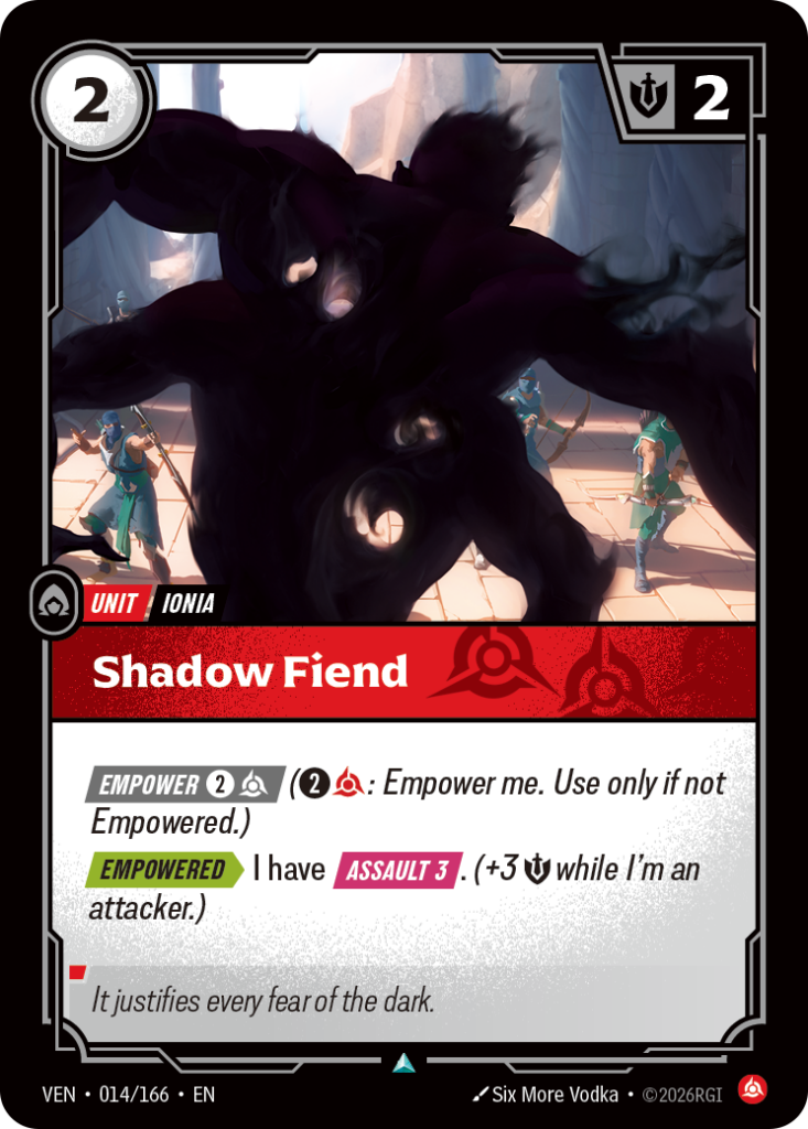 Shadow Fiend VEN-014/166 – Vendetta – Foil