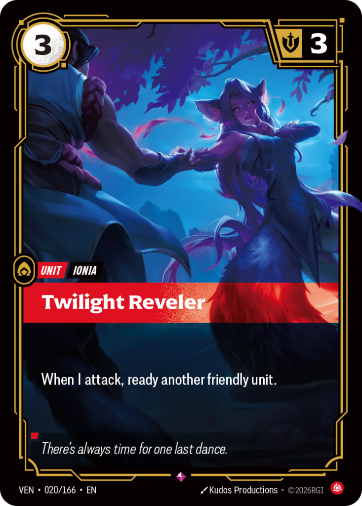 Twilight Reveler VEN-020/166 – Vendetta – Foil