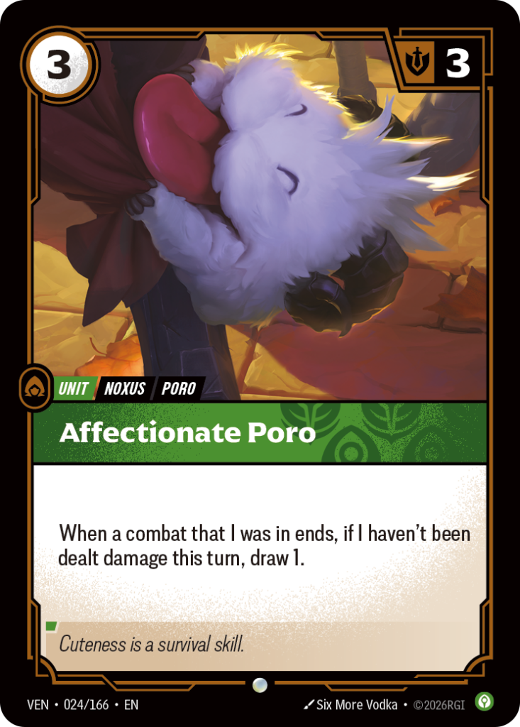 Affectionate Poro VEN-024/166 – Vendetta – Foil