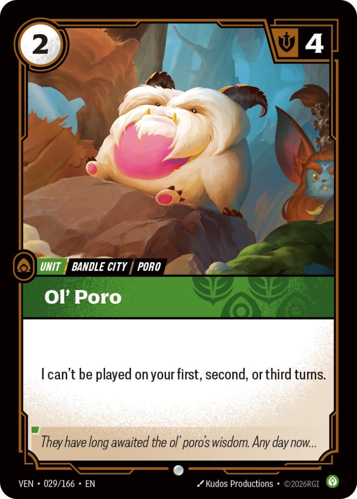 Ol' Poro VEN-029/166 – Vendetta – Non-Foil