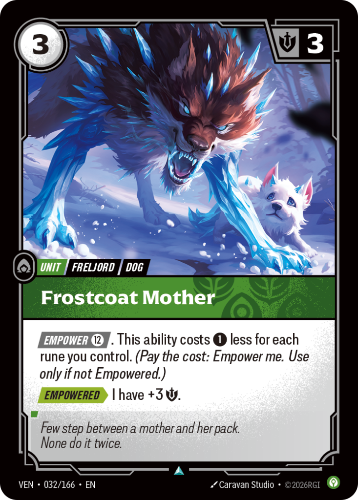 Frostcoat Mother VEN-032/166 – Vendetta – Non-Foil